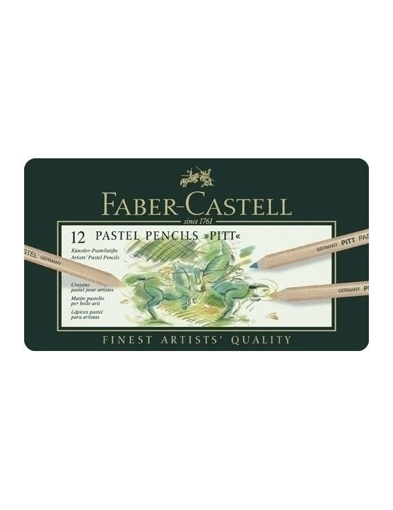 Lapices Color Faber Pitt-Pastel Est.12