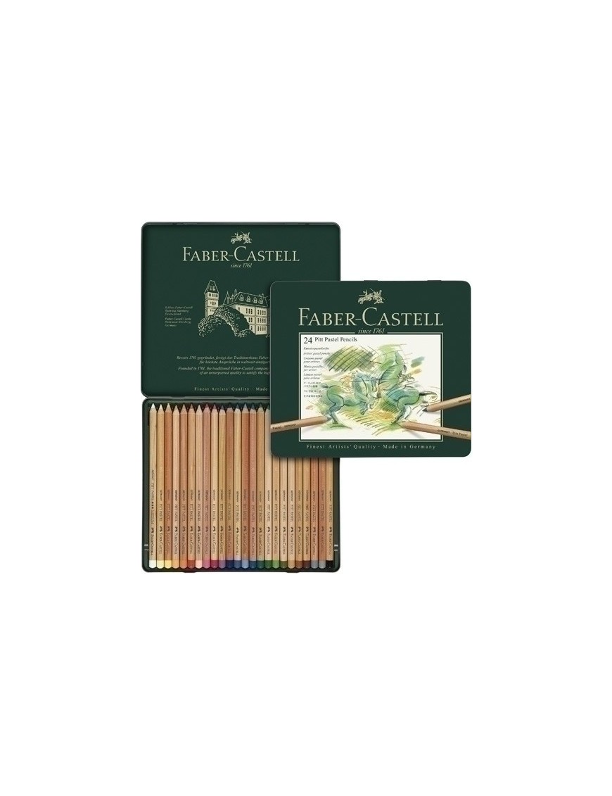 Lapices Color Faber Pitt-Pastel Est.24