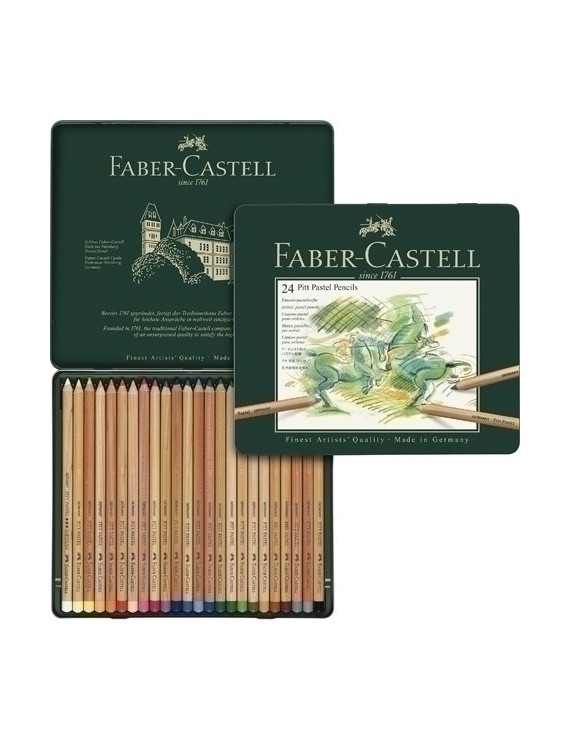 Lapices Color Faber Pitt-Pastel Est.24