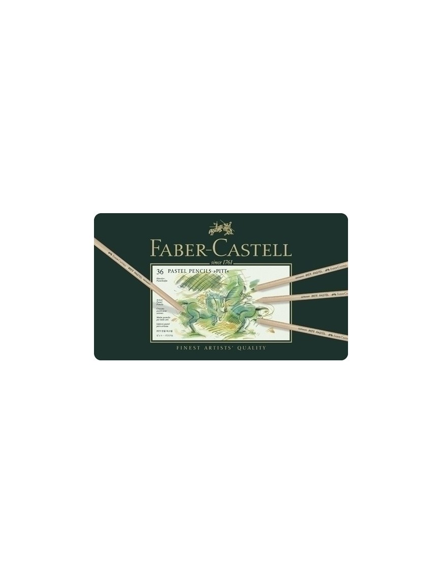 Lapices Color Faber Pitt-Pastel Est.36