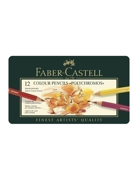 Lapices Color Faber Polychromos Met.12