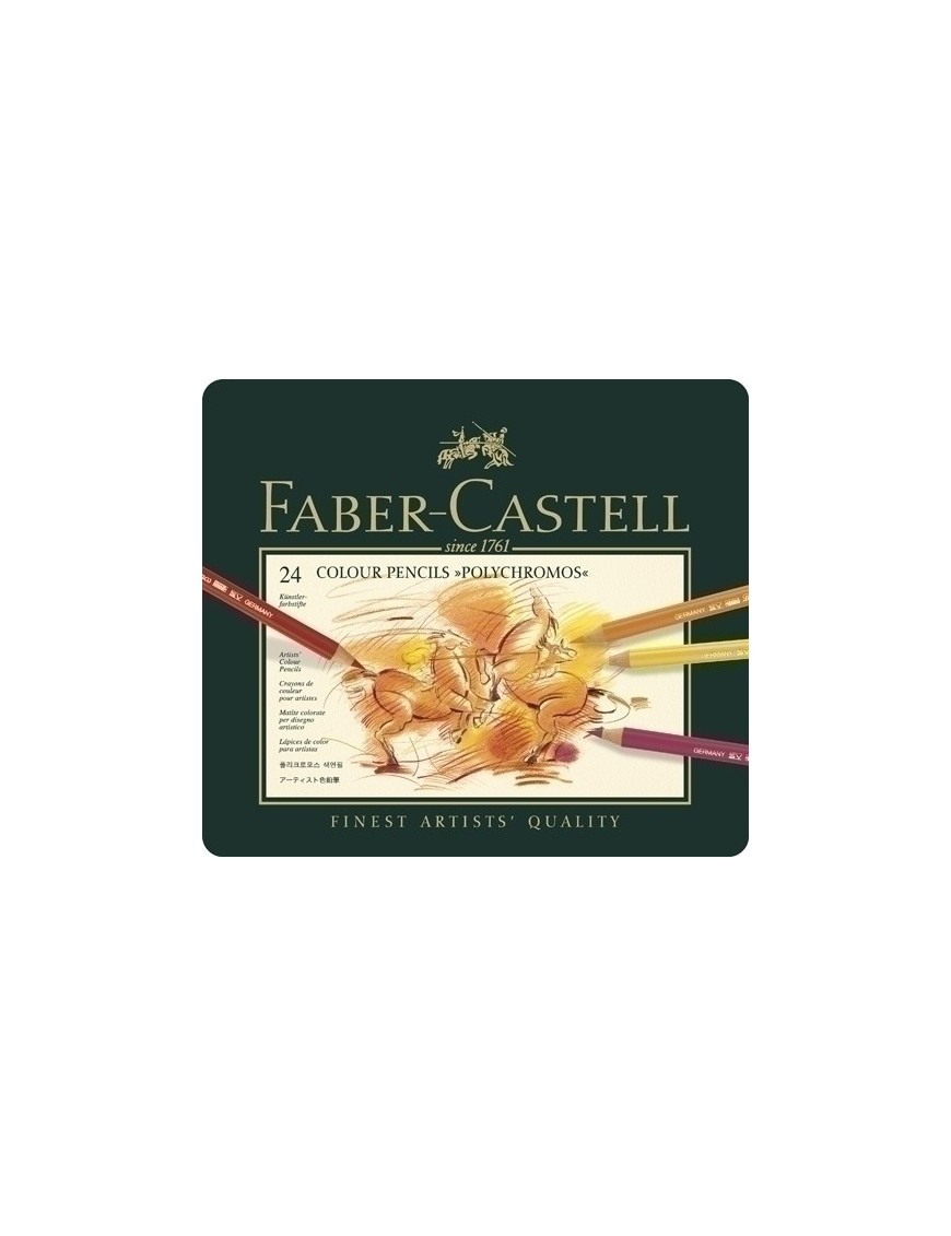 Lapices Color Faber Polychromos Met.24