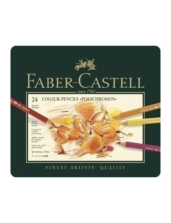 Lapices Color Faber Polychromos Met.24