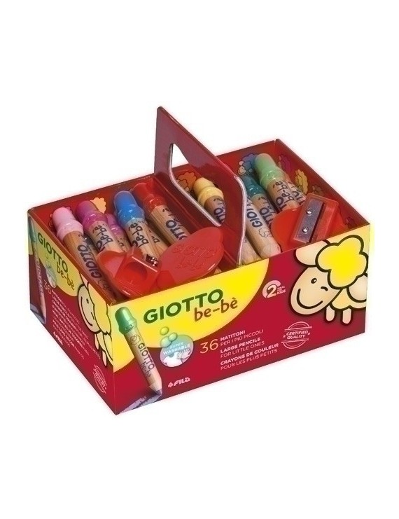 Lapices Color Giotto Bebe Super Pack 36