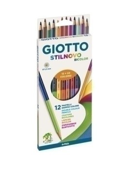 Lapices Color Giotto Stilnovo Bicolor 12