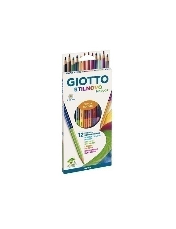 Lapices Color Giotto Stilnovo Bicolor 12