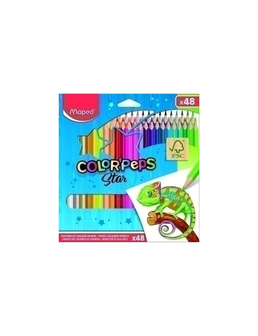 Lapices Color Maped Color"Peps  Est.48