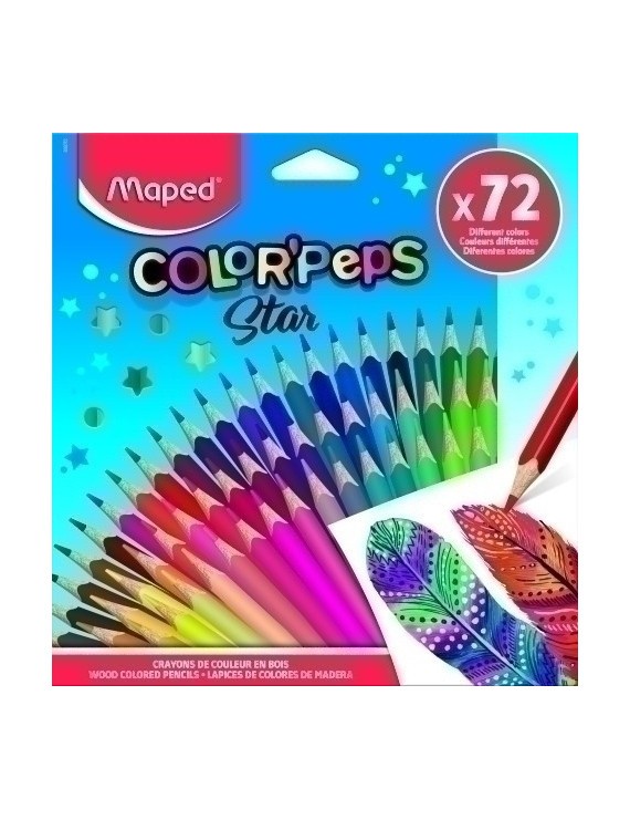 Lapices Color Maped Color"Peps Star E.72