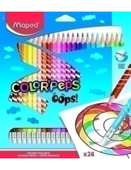 Lapices Color Maped Color´Peps Oops E/24