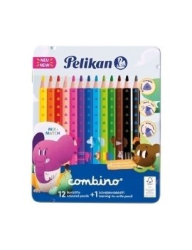 Lapices Color Pelikan Jumbo Triang. E.12