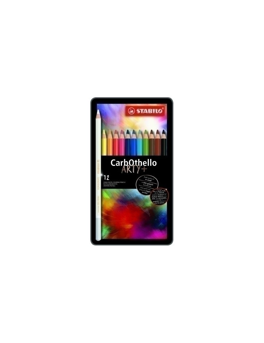 Lapices Color Stabilo Carbothello Met.12