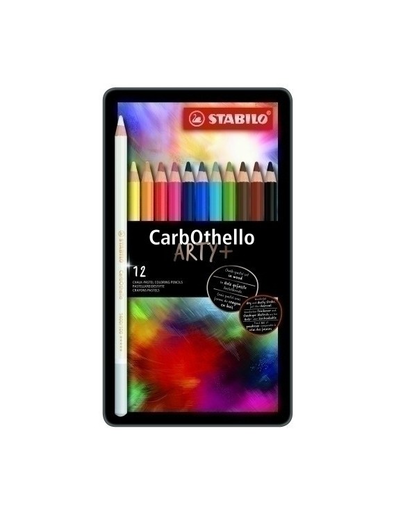 Lapices Color Stabilo Carbothello Met.12