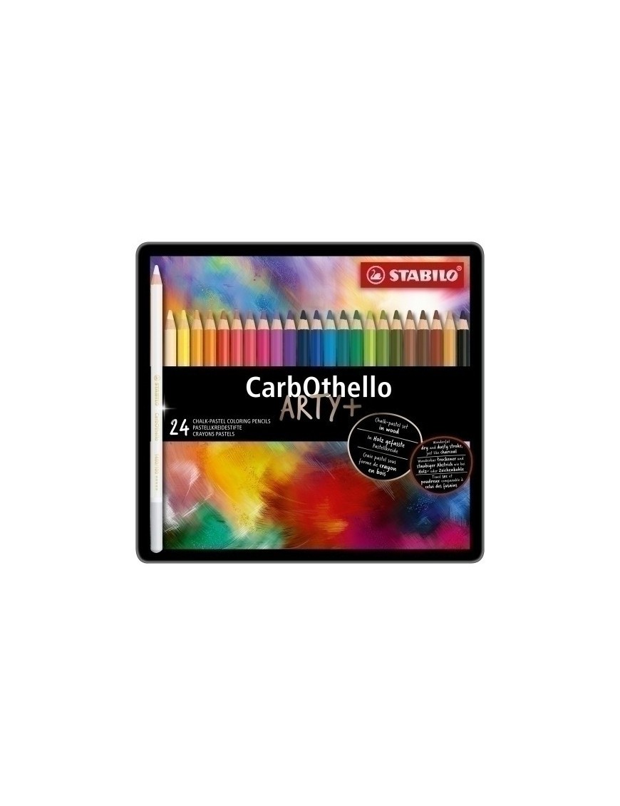 Lapices Color Stabilo Carbothello Met.24