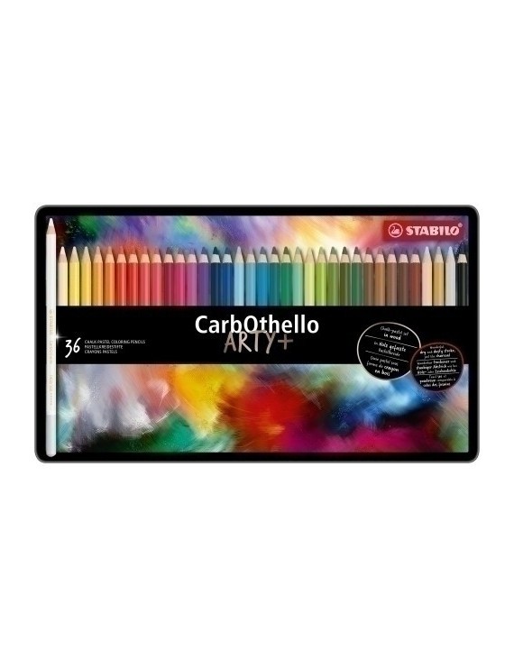 Lapices Color Stabilo Carbothello Met.36