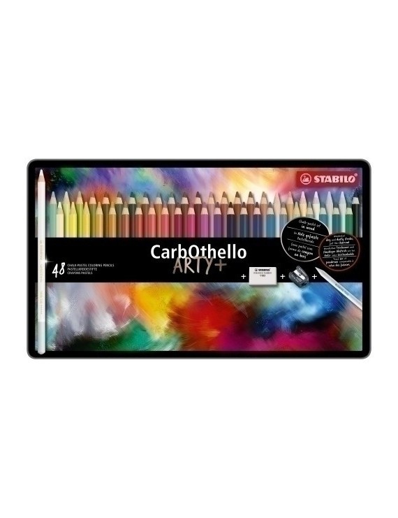 Lapices Color Stabilo Carbothello Met.48