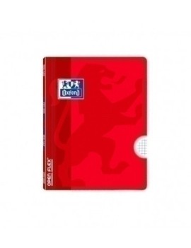 Libreta Grap.Oxford Sch.A5 48H Cd.4 Rojo