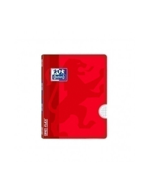 Libreta Grap.Oxford Sch.A5 48H Cd.4 Rojo