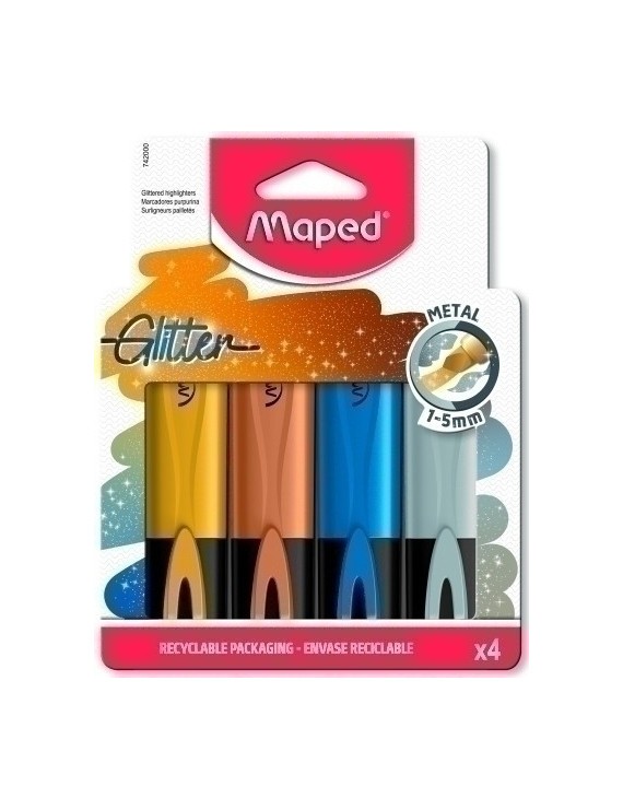 Rotul. Fluor Maped Peps Metal P/4