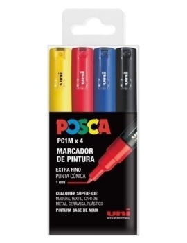 Rotul.Uni-Posca Pc-1M Basic E/4