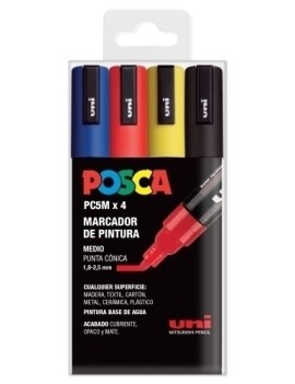 Rotul.Uni-Posca Pc-5M Basic E/4