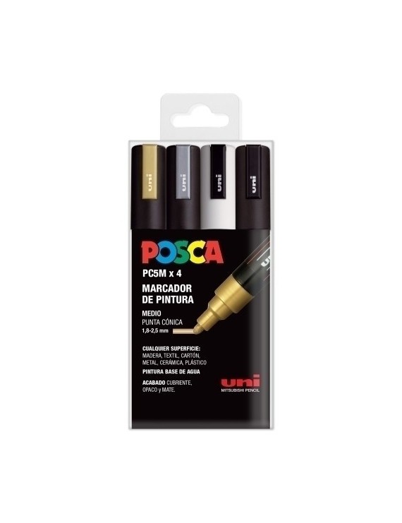 Rotul.Uni-Posca Pc-5M Gswb E/4