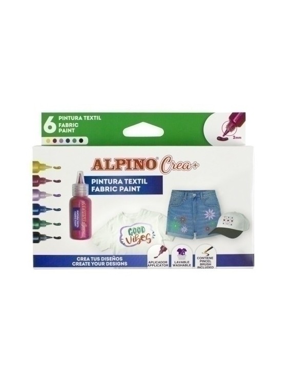 Rotul.Alpino Crea + Pint. Textil E/6