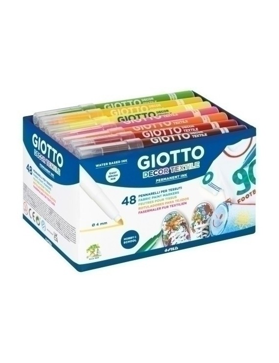 Rotul.Giotto Decor Textile Scoolpack 48