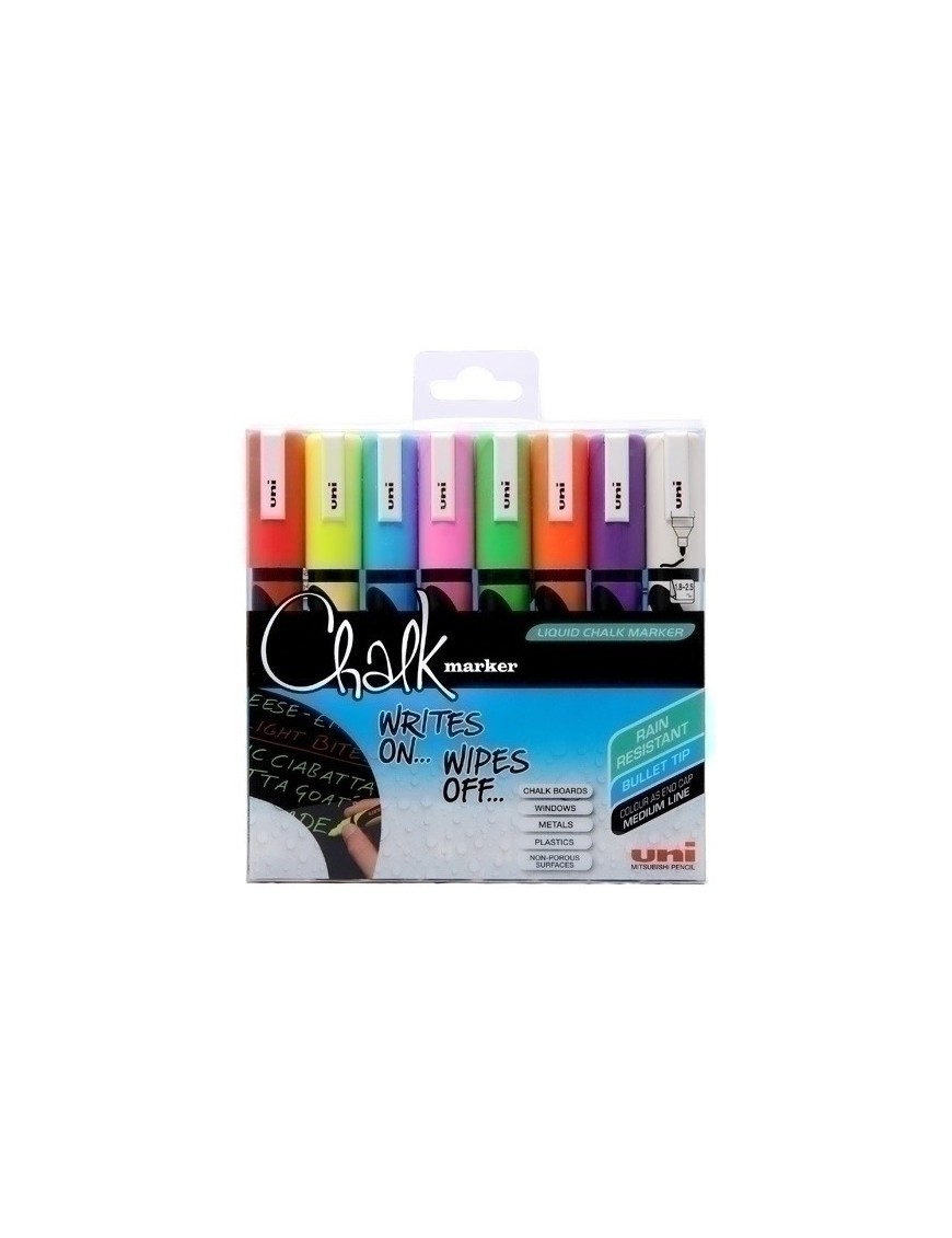 Rotul.Uniball Chalk Marker Pwe-5M Est.8