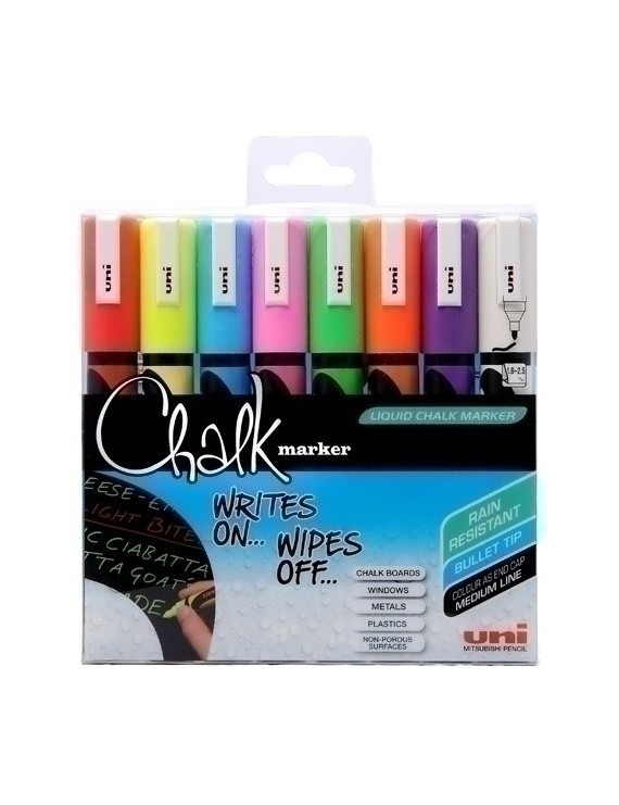 Rotul.Uniball Chalk Marker Pwe-5M Est.8