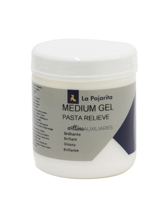 Medium Gel Pajarita 250 Ml Brillante