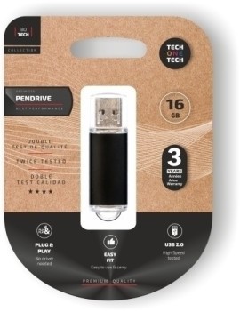 Memoria Usb 16Gb Techone Basic Negro