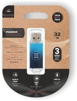 Memoria Usb 32Gb Techone Basic Deep Blue