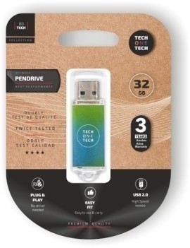 Memoria Usb 32Gb Techone Basic Green