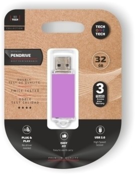 Memoria Usb 32Gb Techone Basic Purple