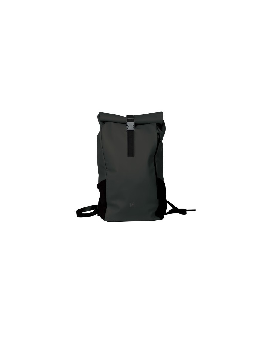 Mochila Oxford Identity Roll Top Negro