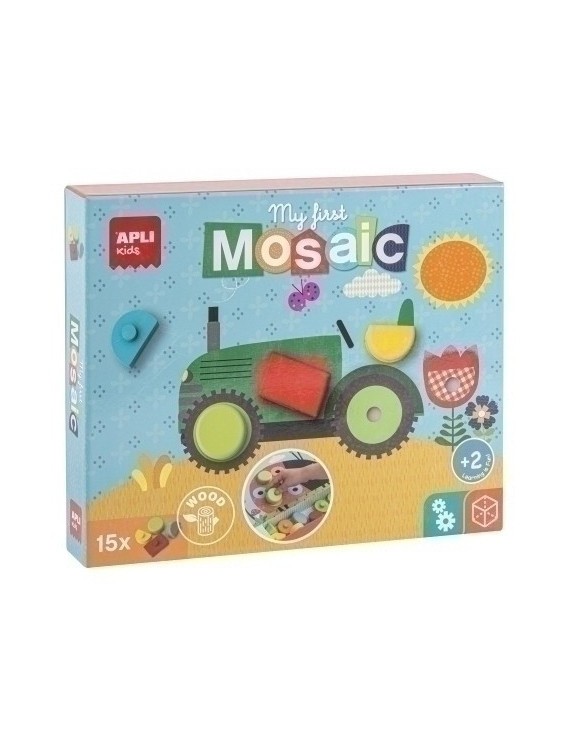 Mosaico Educativo Apli My First Wooden M