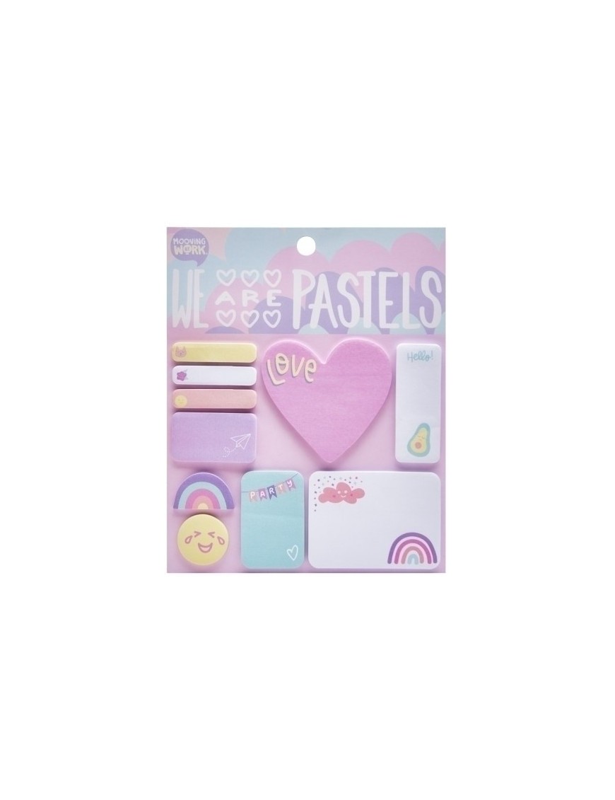 Taco Notas Mooving Pastel Set Surtido