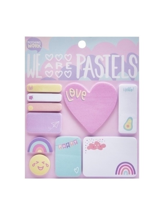 Taco Notas Mooving Pastel Set Surtido