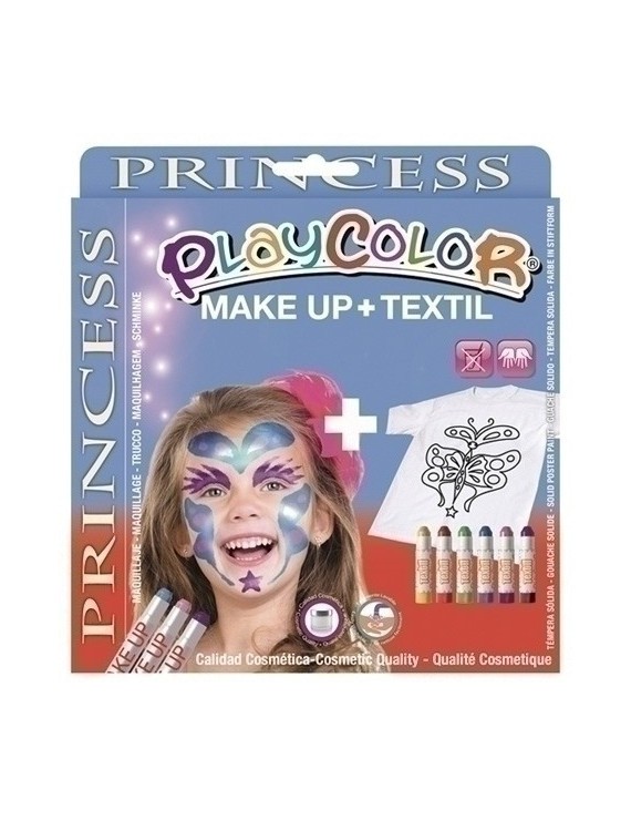 Pack Playcolor Maquill.+Textil Princess