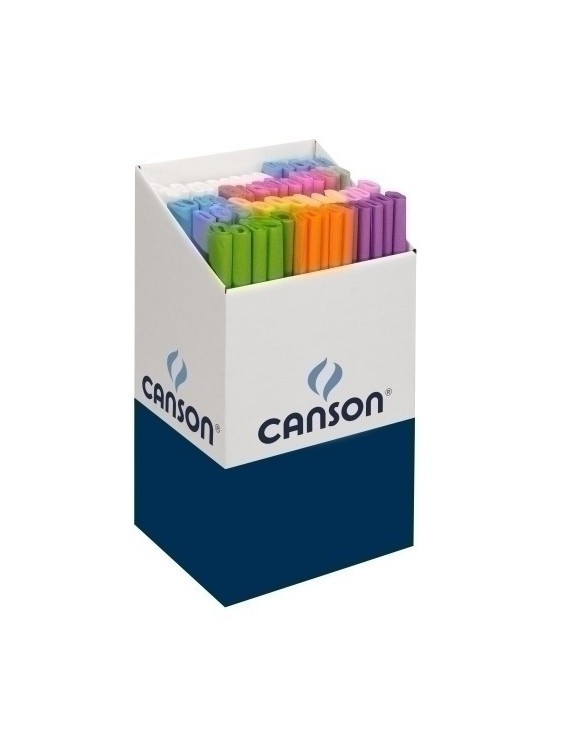 Papel Crepe Canson 40G 0,5X2,5  Exp.60 V