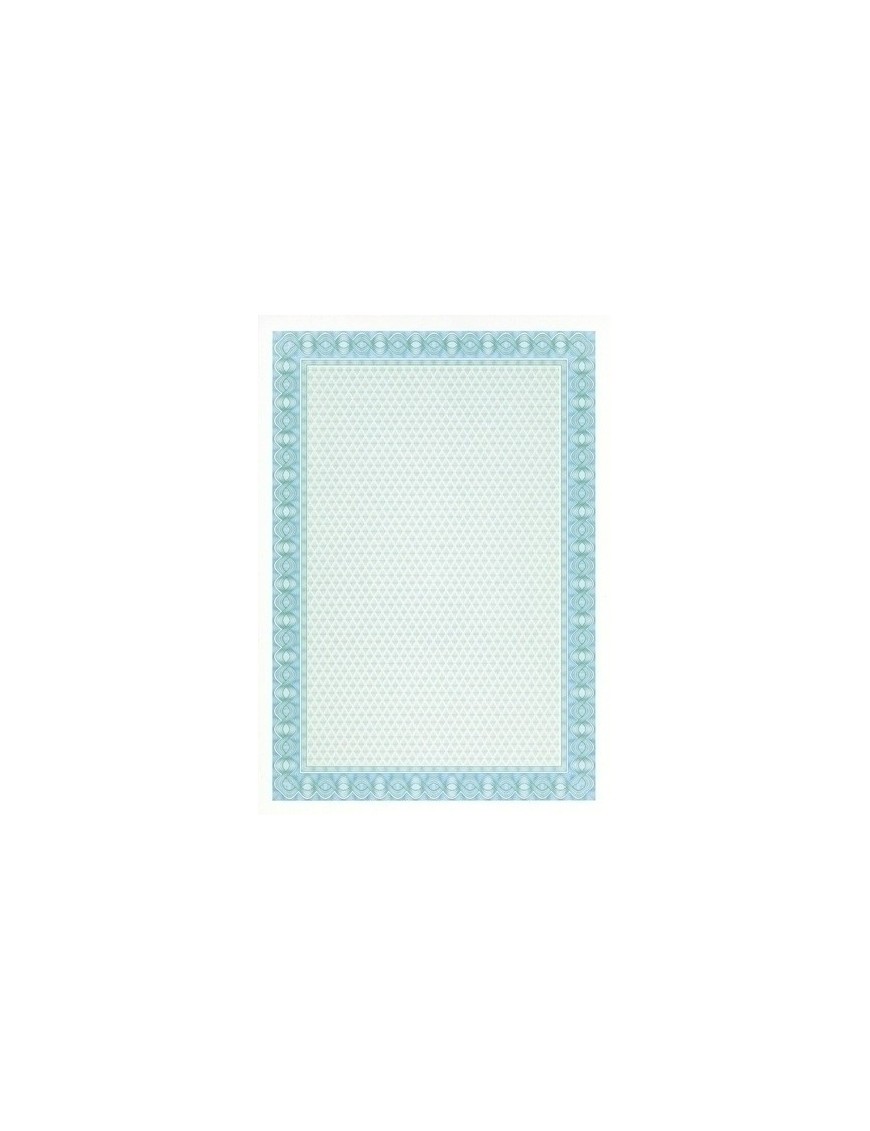 Papel Diploma A4 Apli 115G 10H Azul Turq