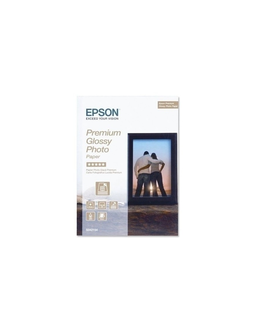 Papel Epson Glossy Photo 13X18 30H.