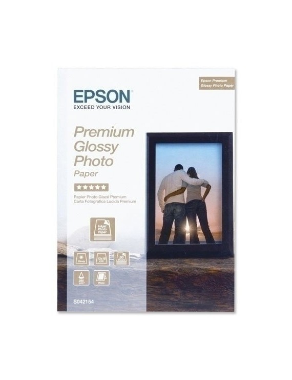 Papel Epson Glossy Photo 13X18 30H.