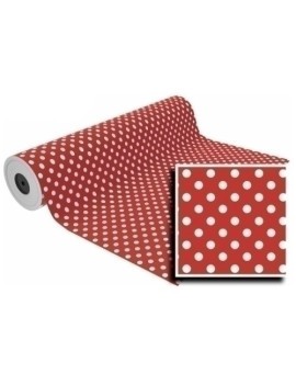 Papel Regalo Bobina Bk.31X80 Lunares