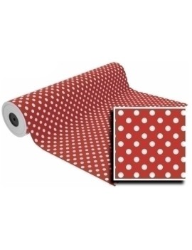 Papel Regalo Bobina Bk.62X80 Lunares