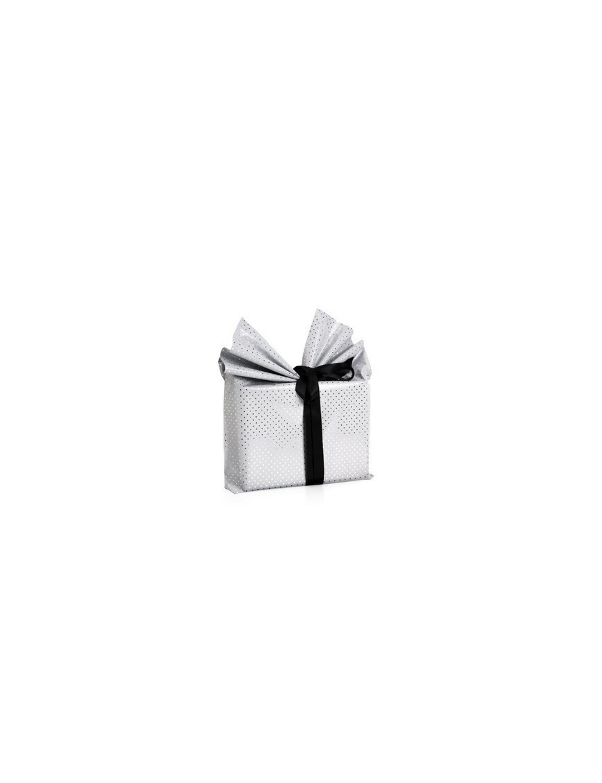 Papel Regalo Colibri 30X30 Blanco C/Punt