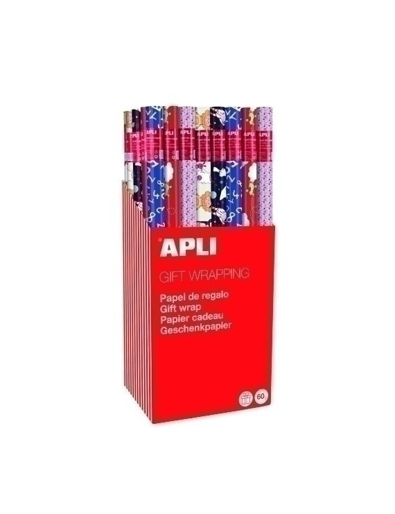 Papel Regalo Rl.Apli 0,7X2 Infantil (55)