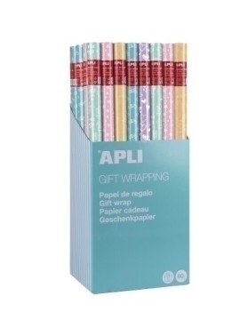 Papel Regalo Rl.Apli 0,7X2 Nordik Fun(55