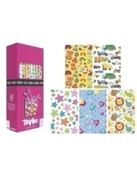 Papel Regalo Rl.Bk.0,7X2 Inf. (50)