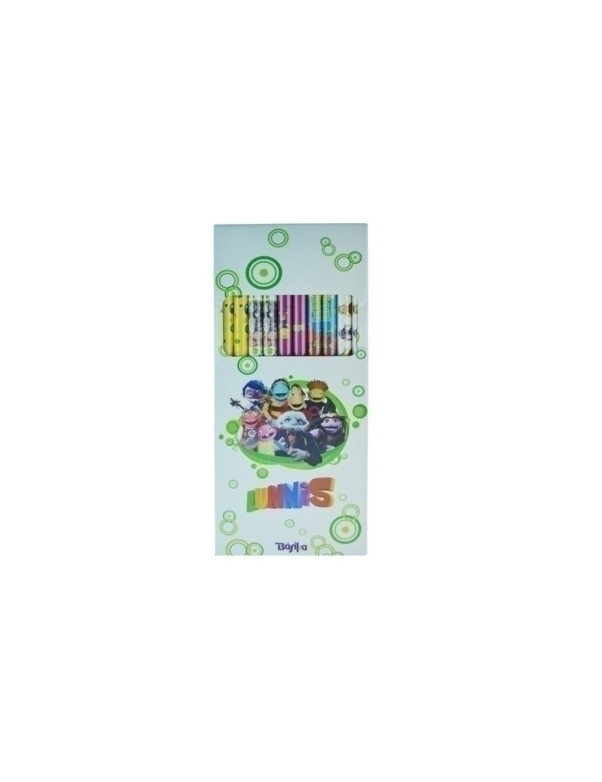 Papel Regalo Rl.Bk.0,7X2 Los Lunis (50)